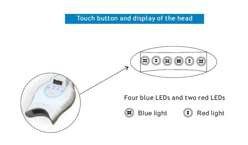 Factory Price MD669 Teeth Whitening Accelerator LED Lamp Teeth Whitening Bleaching Machine