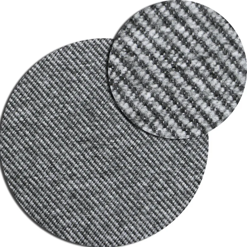 Shrink Resistant Twill Texture Woolen Like Polyester Fabrics For Upholstery Furniture