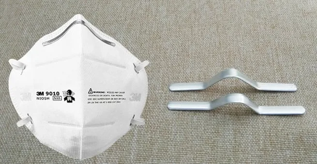 
Aluminum silver nose strip/bridge/wire 