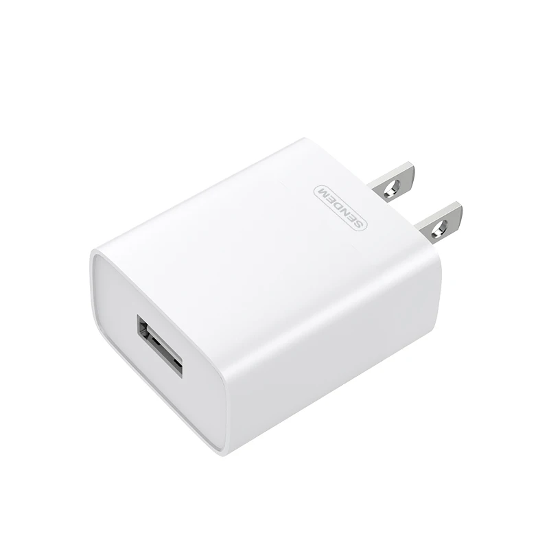 
Wholesale Cheap Price CE RoHS Reach Approved 5V 2.4A USB Wall Charger US CA JP Plug 