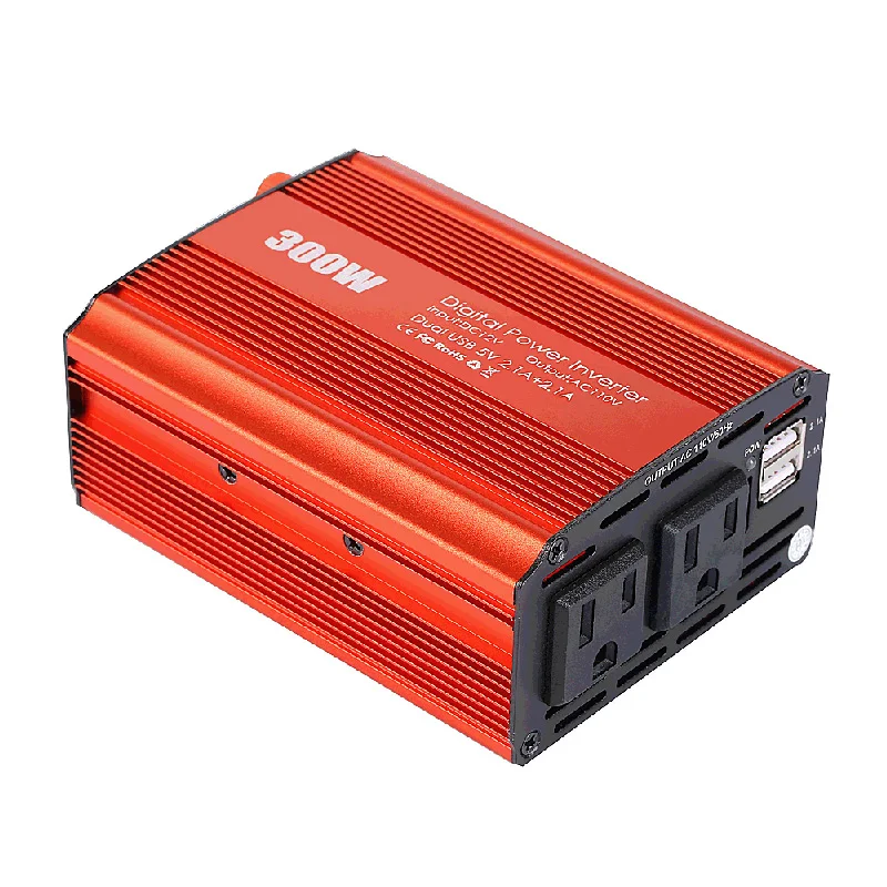 Инвертор мощности от 12 В до 220 В 300 Вт с печатной платой для автомобиля