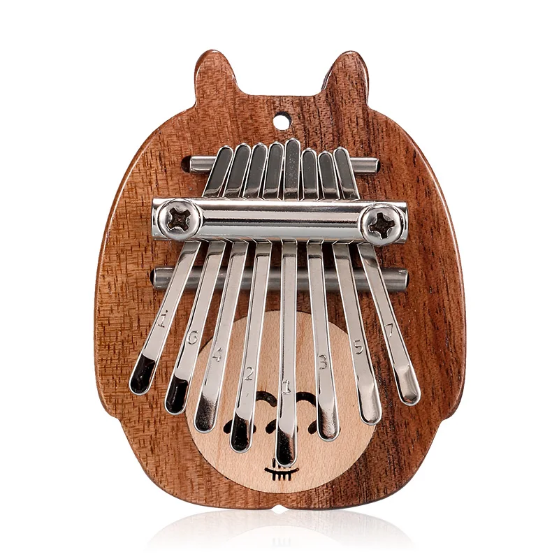 new design mini kalimba 8 notes pocket kalimba cut custom thumb piano