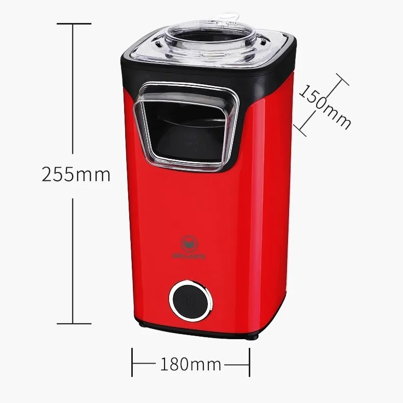 Ностальгическая коммерческая машина для приготовления попкорна горячим воздухом/электрическая машина для приготовления попкорна Коммерческая автоматическая для продажи