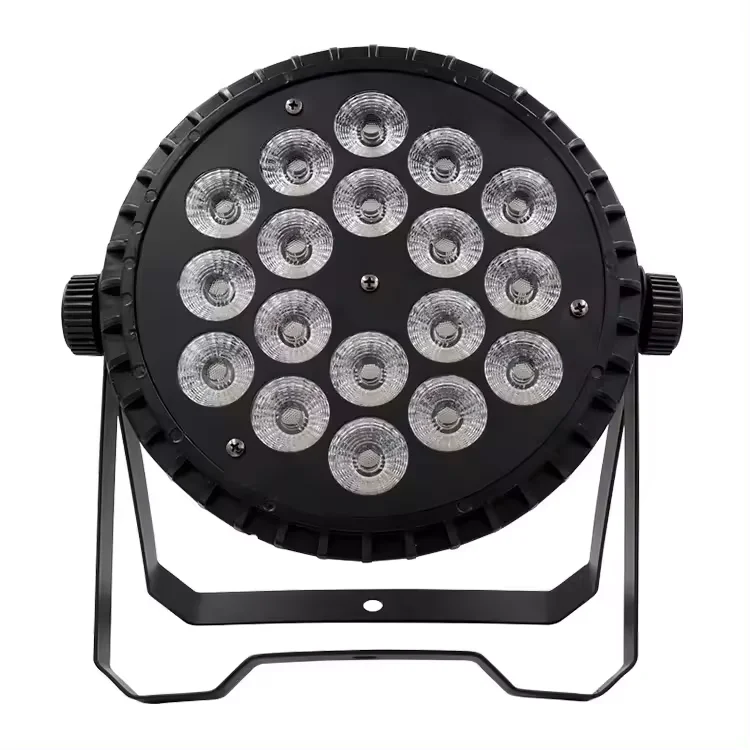 New Arrival 18pcsx10w 4in1 rgbw Flat led Slim Par Light For Dj Stage