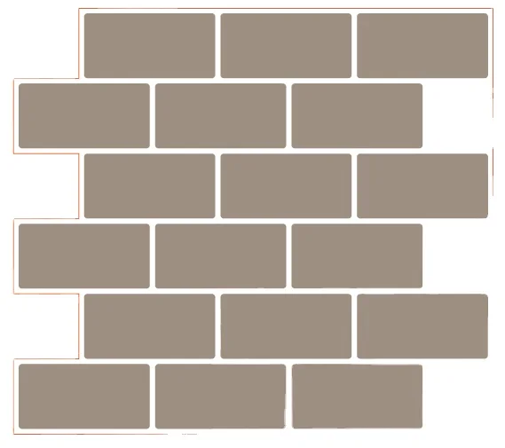 
2021 Factory cheap price wholesale bathroom mosaic art self adhesive stick on wall tiles 