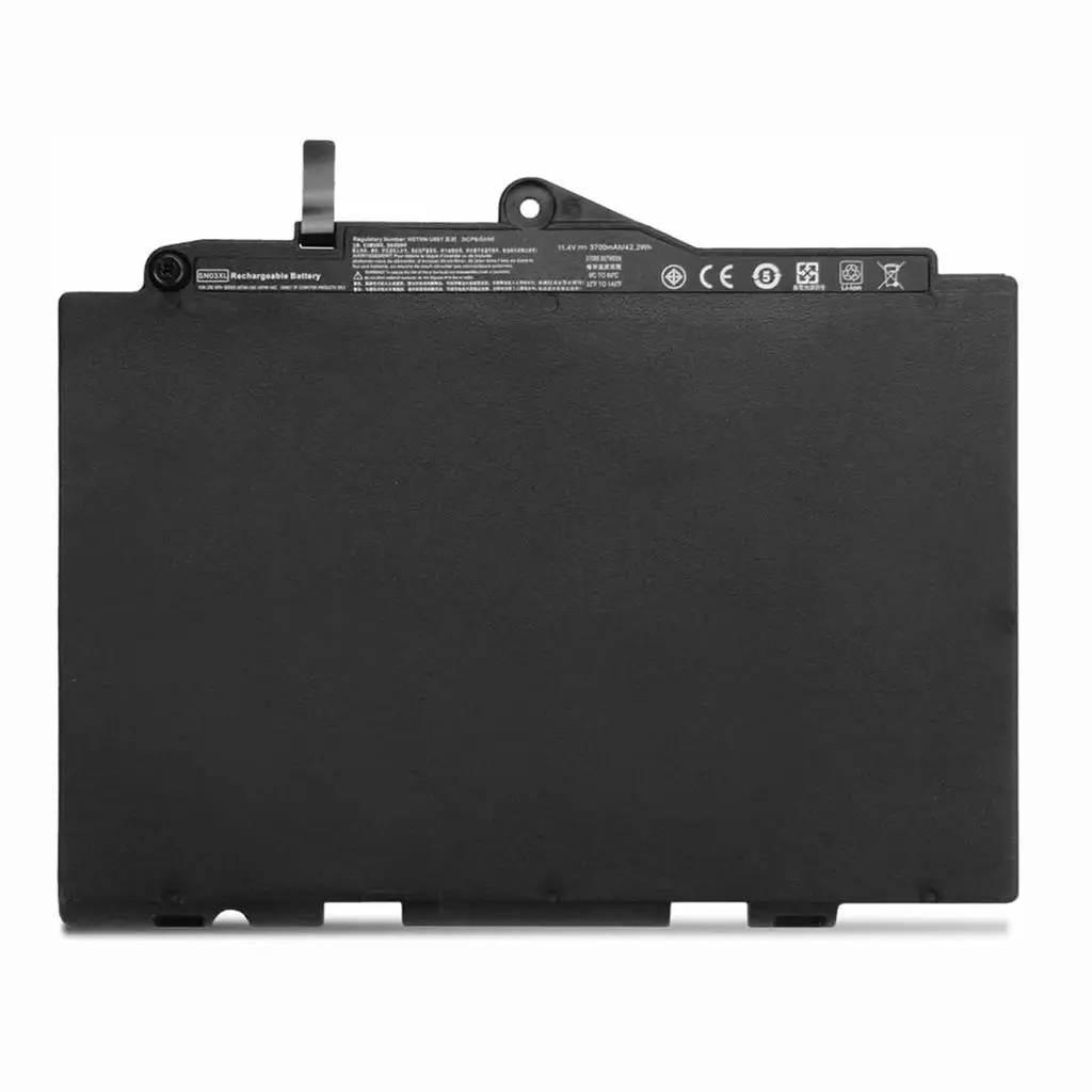 li-ion batteries for laptops for hp 11.4V 3859mAh  Black suitable for HP EliteBook 820 G3 HP EliteBook 725 G3