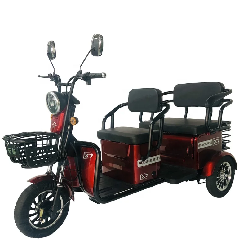 CQHZJ Good Quality  Electric Tricycles Scooter 600w Electric Tricycle For Passenger For Cargo