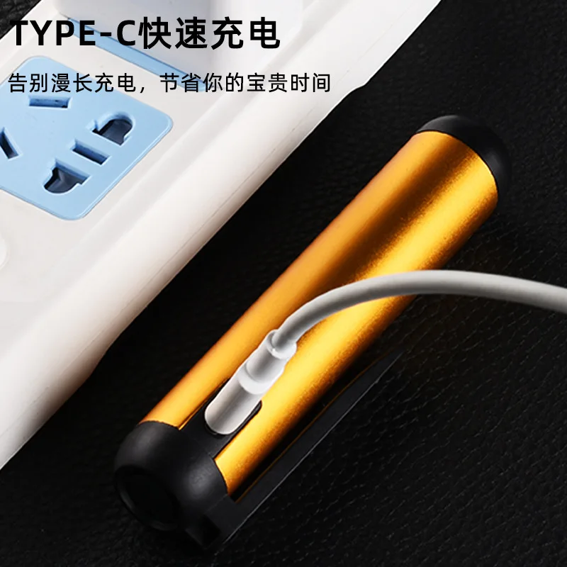High Quality Pen Light Led Flashlight Magnet Multi-Light Source Type-C Rechargeable Flashlight