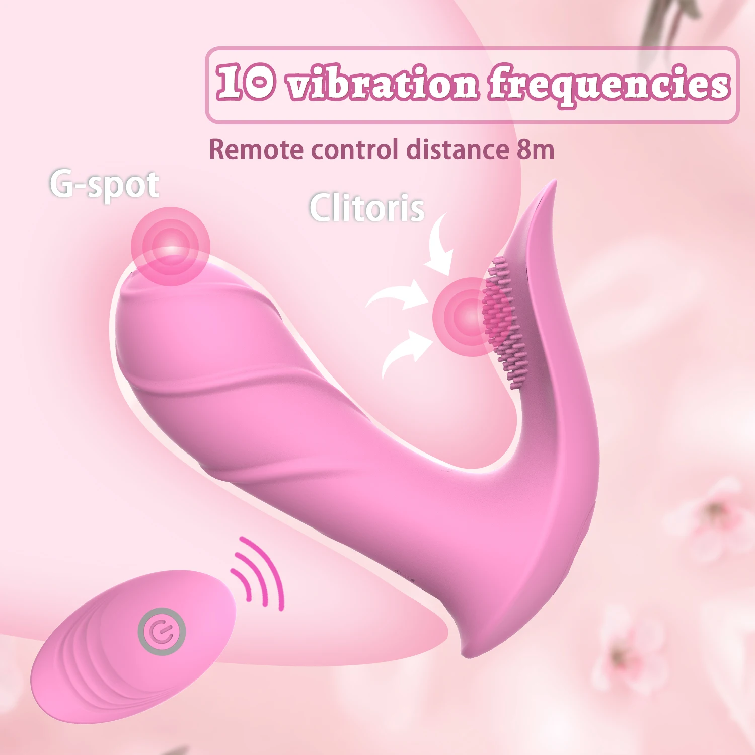 Ylove  Personal  Massager Vagina Sex Toys Vibrator Toys Wireless Toys  G-Spot  Couple Butterflies
