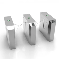 Turnstiles Semiautomatic Rfid Tripod For Buses Security Door Access Control Entrance Electronic Swing Gate Barrier Turnstile