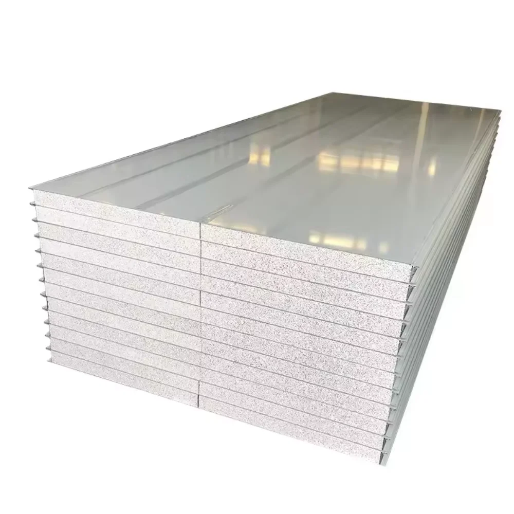Corrugated Insulated Roofing Sheets AU Standard Expanded Polystyrene EPS Roof Sandwich Panel