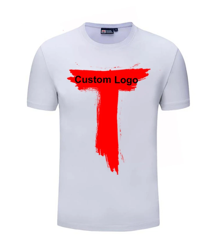 Высокое качество 100% хлопок пользовательская этикетка Личная футболка мужские футболки для мальчиков Печать вашего бренда логотип Футболка