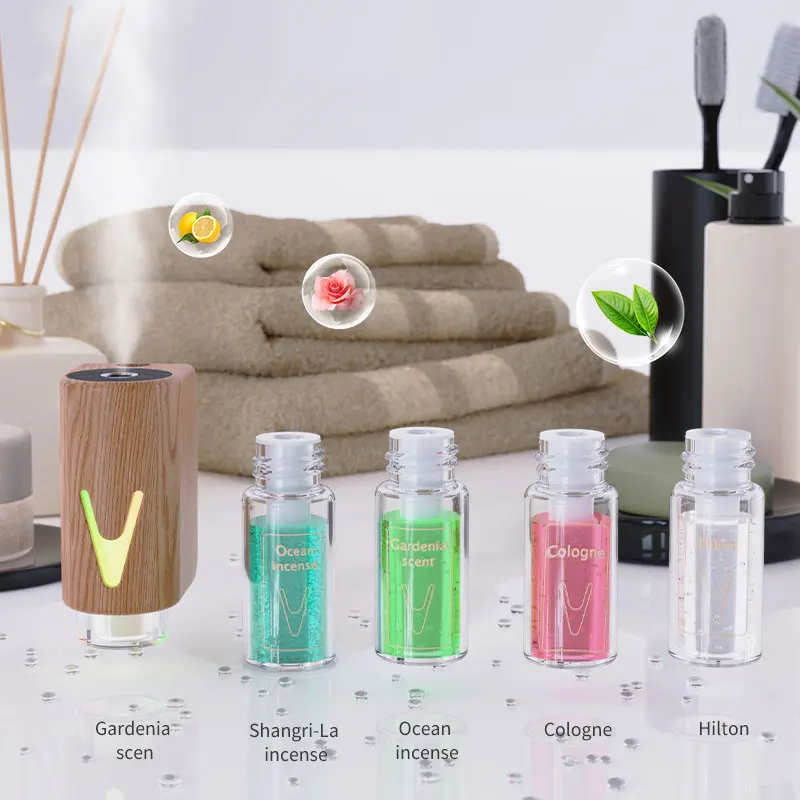 Wholesale Car Air Freshener with Vent Clips and Magnet Wall Mounted Built-In Aroma Diffuser Fresh Customized Vent Car Diffuser