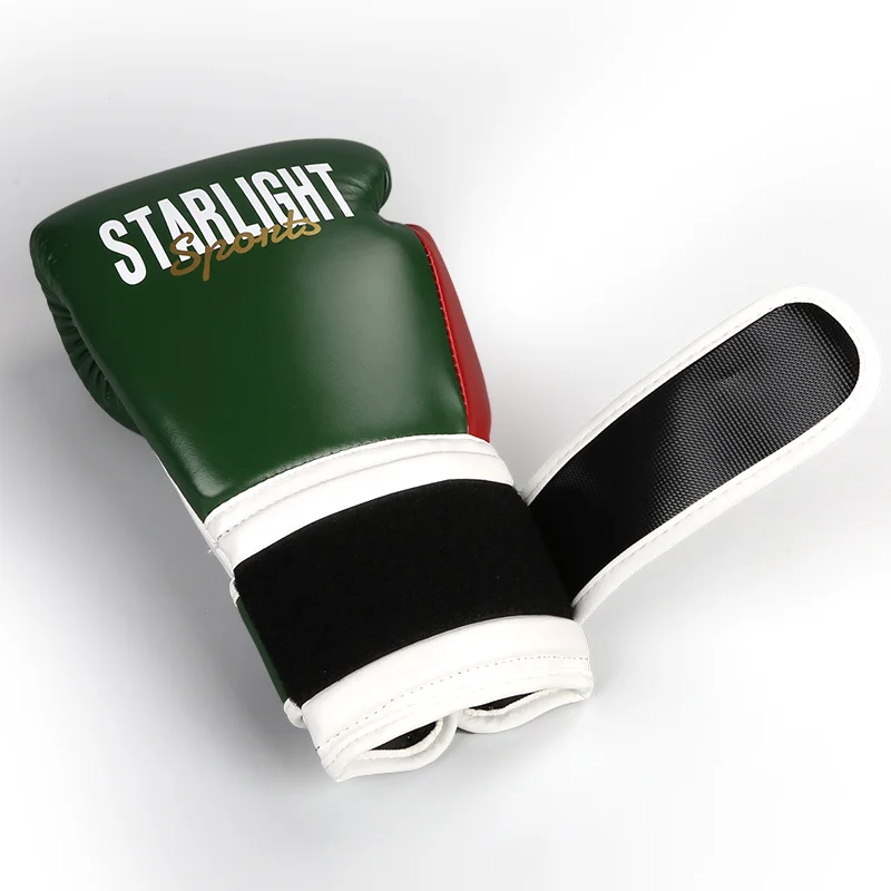 Wholesale Custom Logo PU Leather Training Gants De Boxe Boxing Gloves