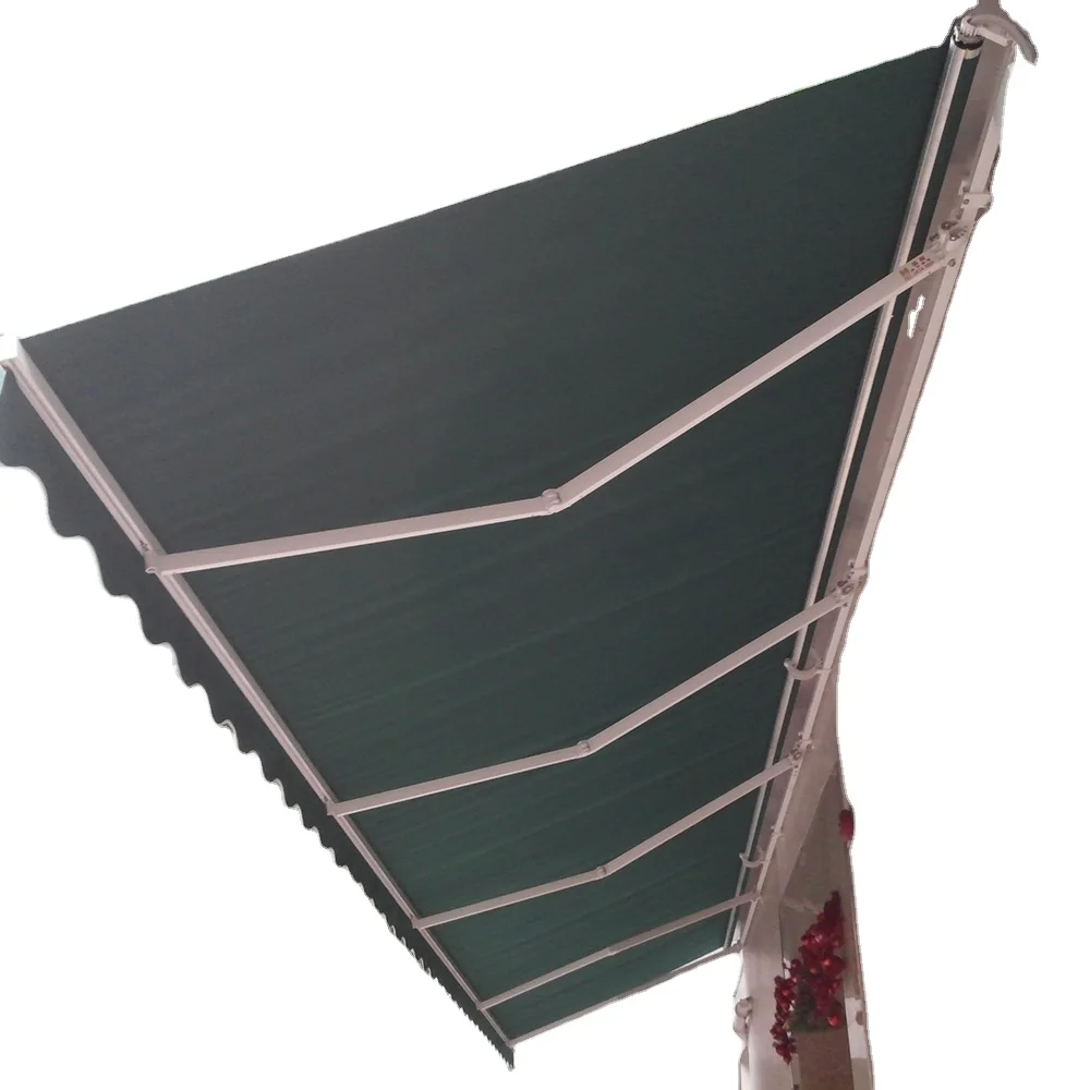 High quality Low Price Durable Aluminum Alloy Rain Proof Sun Shade Outdoor Retractable Awning