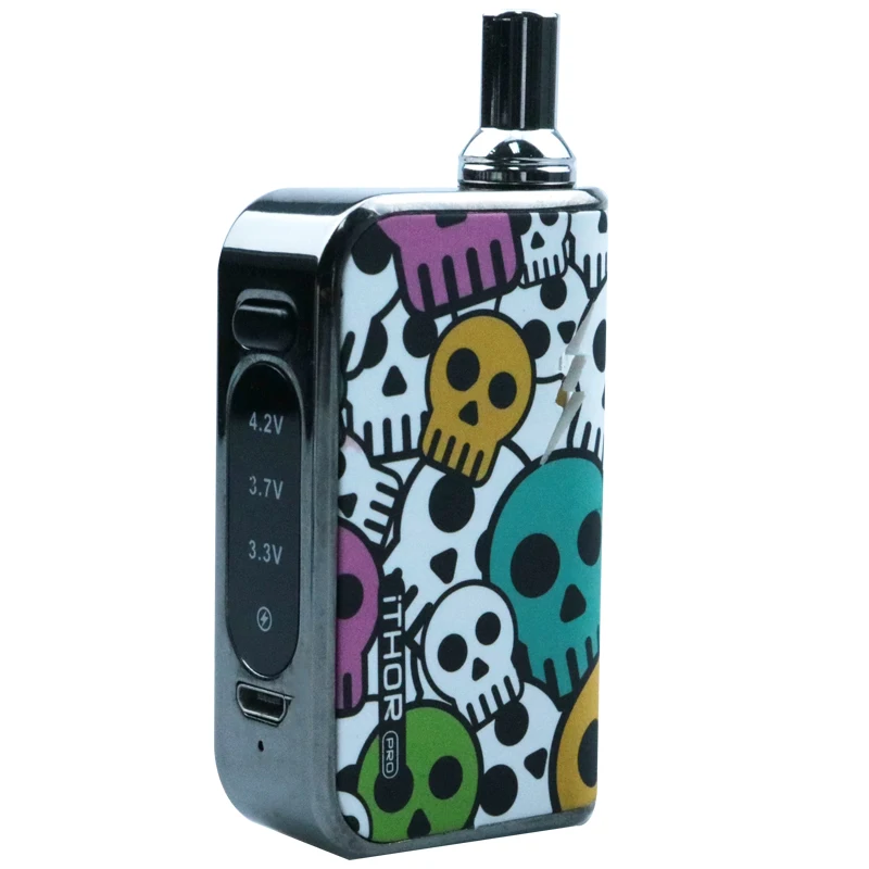  2019 лучшее качество Пользовательский логотип oem 510 Thread CBD Vape Pen аккумулятор вапорайзер пустой катушечный картридж ZTCSmoke Ithor PRO box Mod