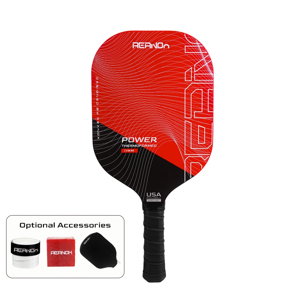 Лидер продаж Pro Pickleball Весло из углеродного волокна набор 2 термоформованных 2024 T700 16 мм USAPA совместимый Paddle