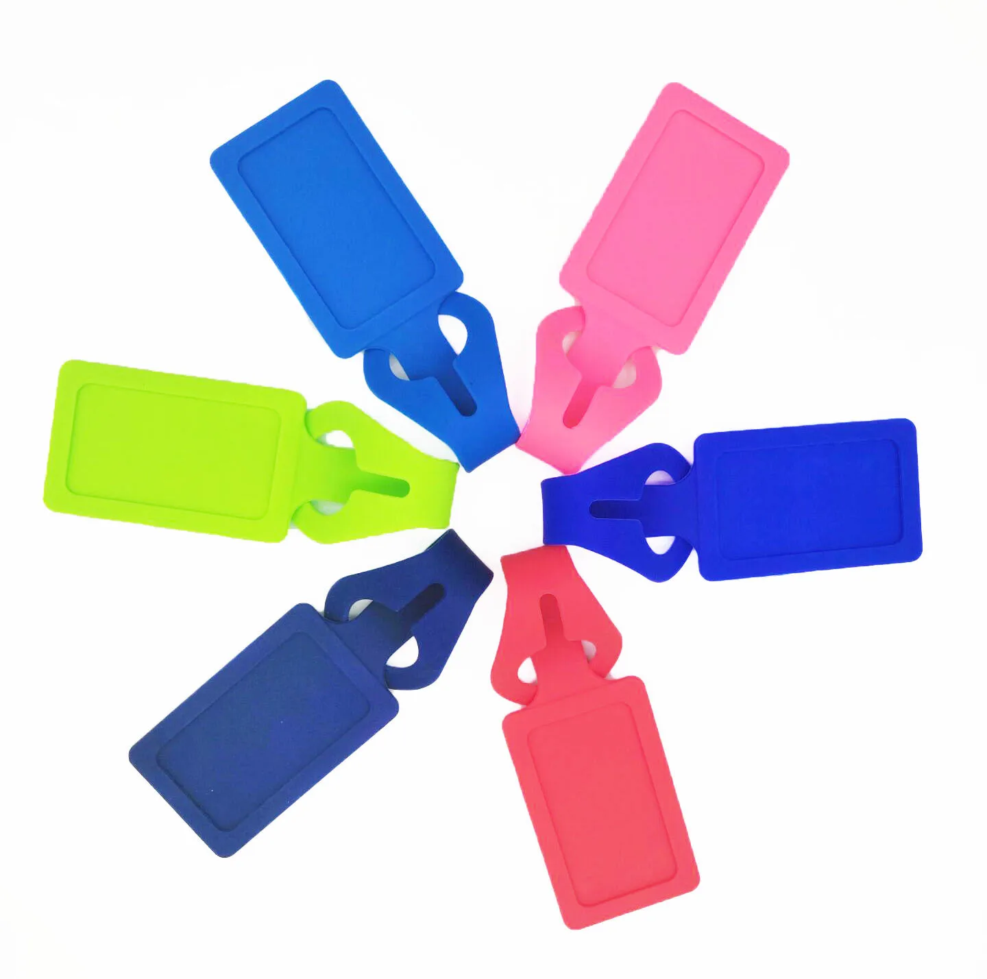 wholesale hot sale in stock silicone pvc pu leather customized airplane luggage tag