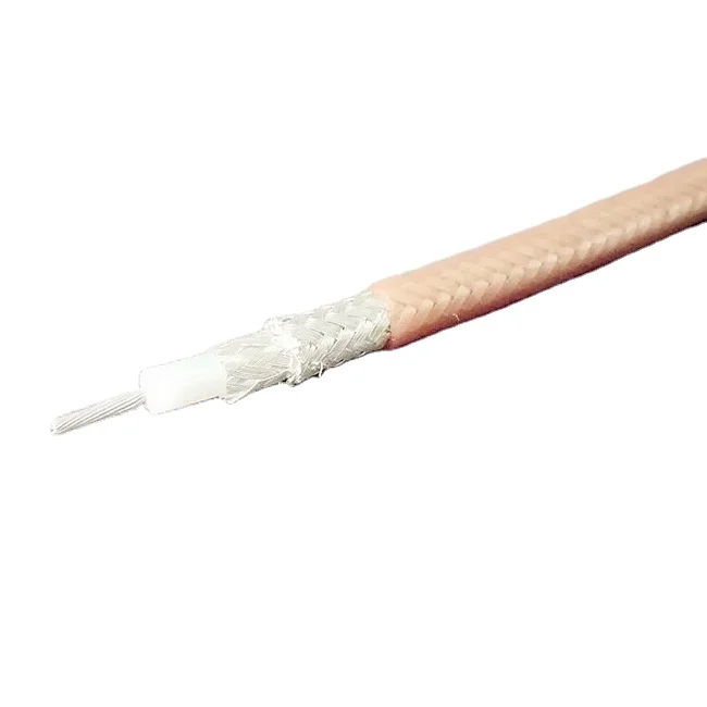 High Temperature RG400 RG316 RG178 RG179 RG142 RG393 Coaxial Cable for Telecommunication