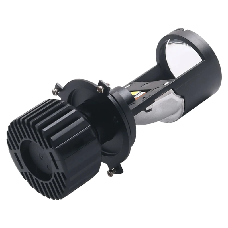 Factory New fashion Mini H4 35w 5500k Halogen & xenon headlight Super bright Car accessory led headlights