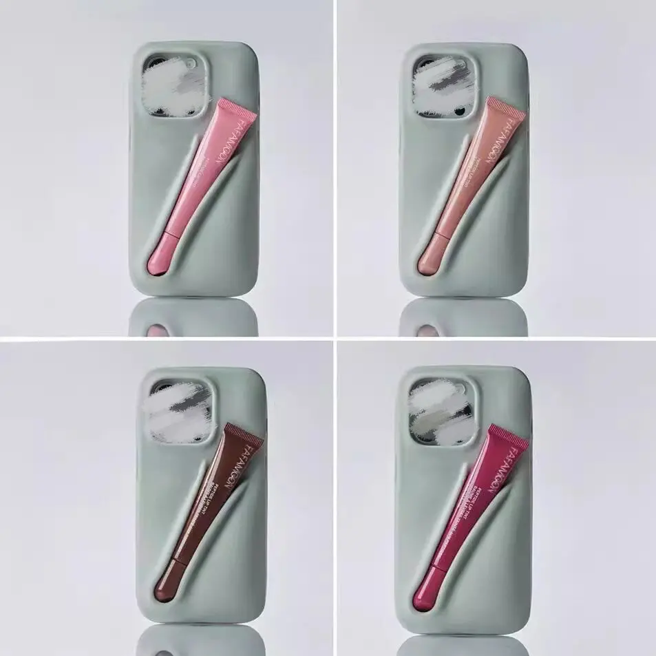 High quality 10ml long-lasting moisturizing fade lip lines enhance complexion phone case mirror glossy lip gloss