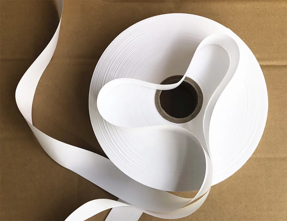 Dip Coated Nylon Taffeta label for Thermal Transfer Printing/TTR printing/offset printing