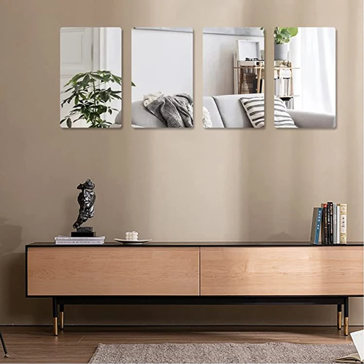 Zhengde Silver mirror acrylic board 1mm 2mm 3mm Laser Cutting espelho flexivel acrilico Cast Decor Flexible acrylic sheet