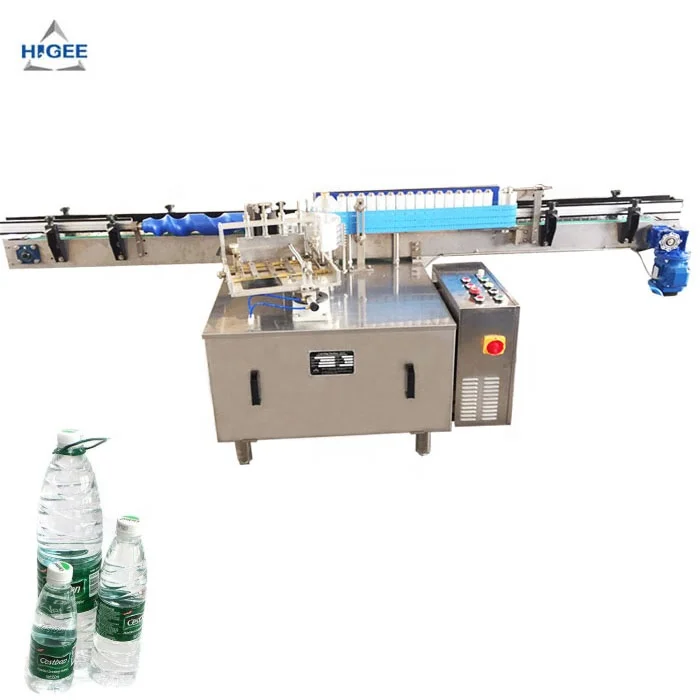 Automatic wet glue labeling machine for bottle cosmetic plastic bottle paste labeling machine packaging and labeling machine pri