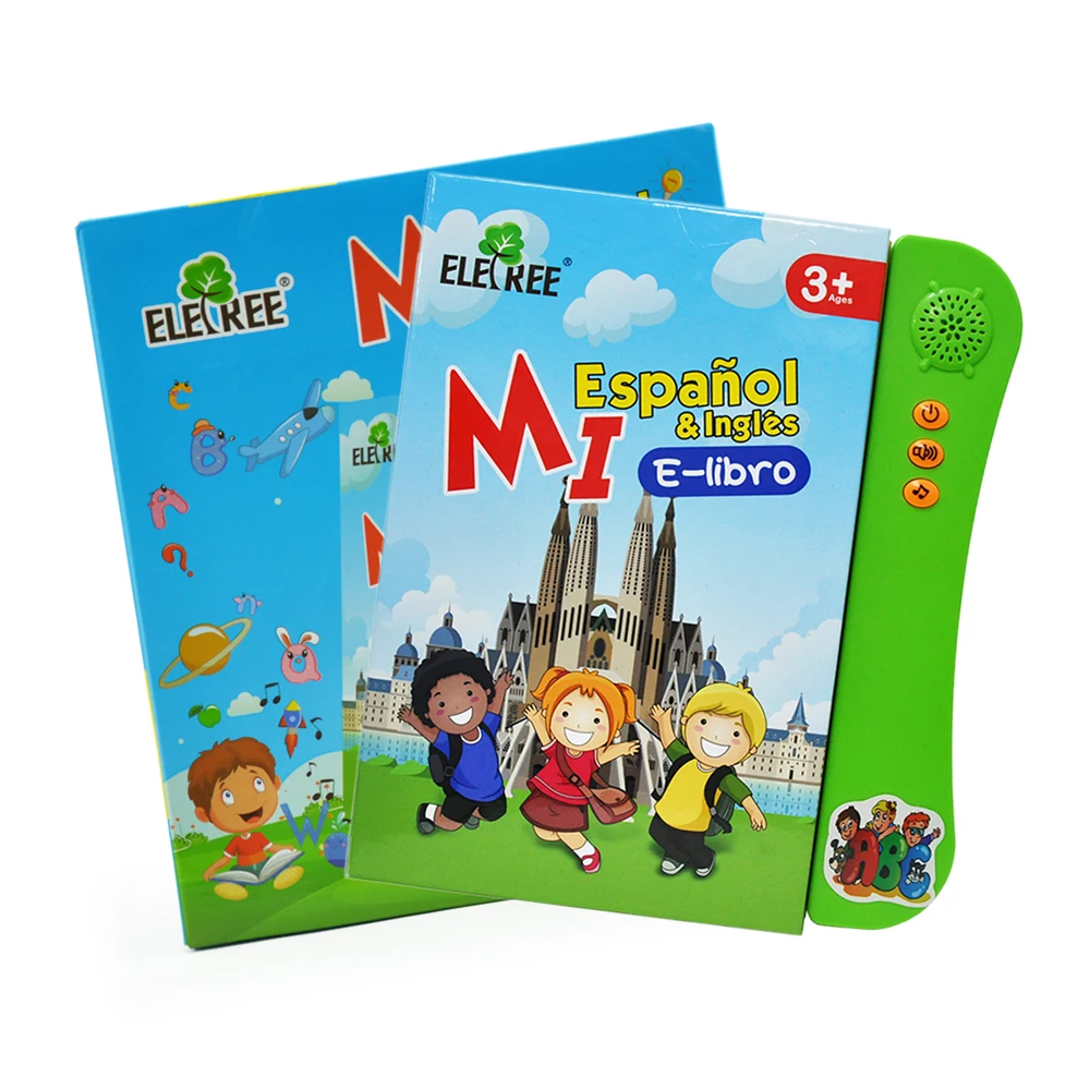 Education aprendizaje para ninos Kids Spanish language children learning machine abc talking libros de caligrafia talk pen