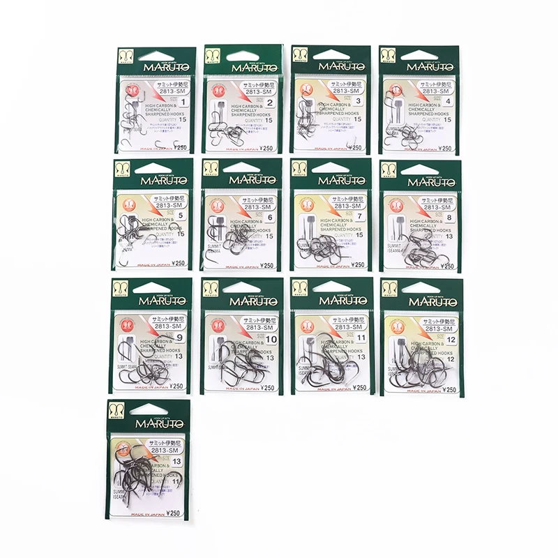 Japan'S Original MARUTO Athletic ISEAMA черный колючий рыболовный крючок Япония
