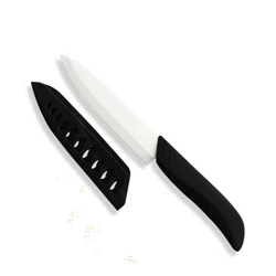 Cheap Sharp Vegetable Fruit Paring Peeling Carving Ceramic Knife With PP sheath blade Cover