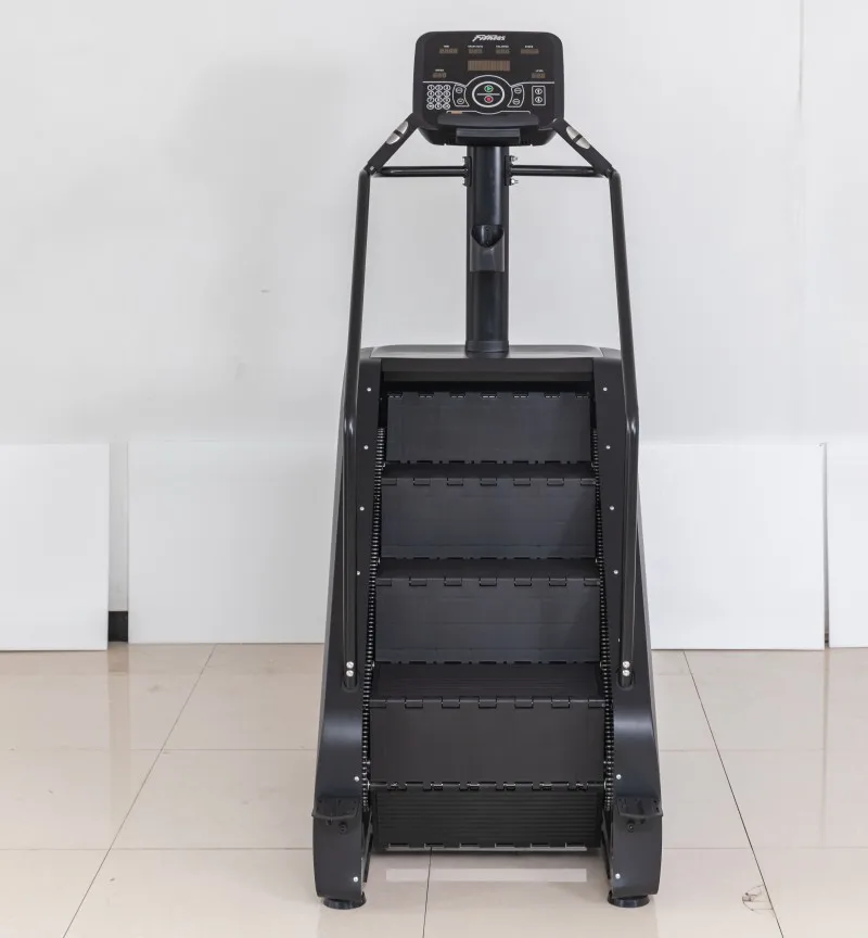 J S 5 Wholesale stainless steel fitness electric powered  climber stepper stair master climbing for commercial gym