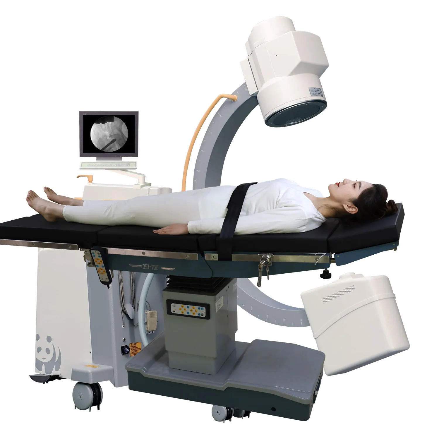 China Factory YUDA medical  Good Quality Operating Carbon Fiber Electric orthopedic C-arm compatible  Surgical Table