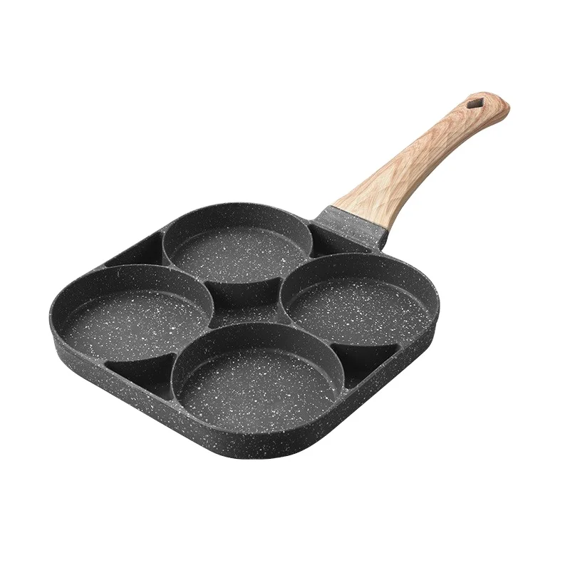Luxury high quality home kitchenware factory custom non-stick pan die-cast mini pan breakfast pan