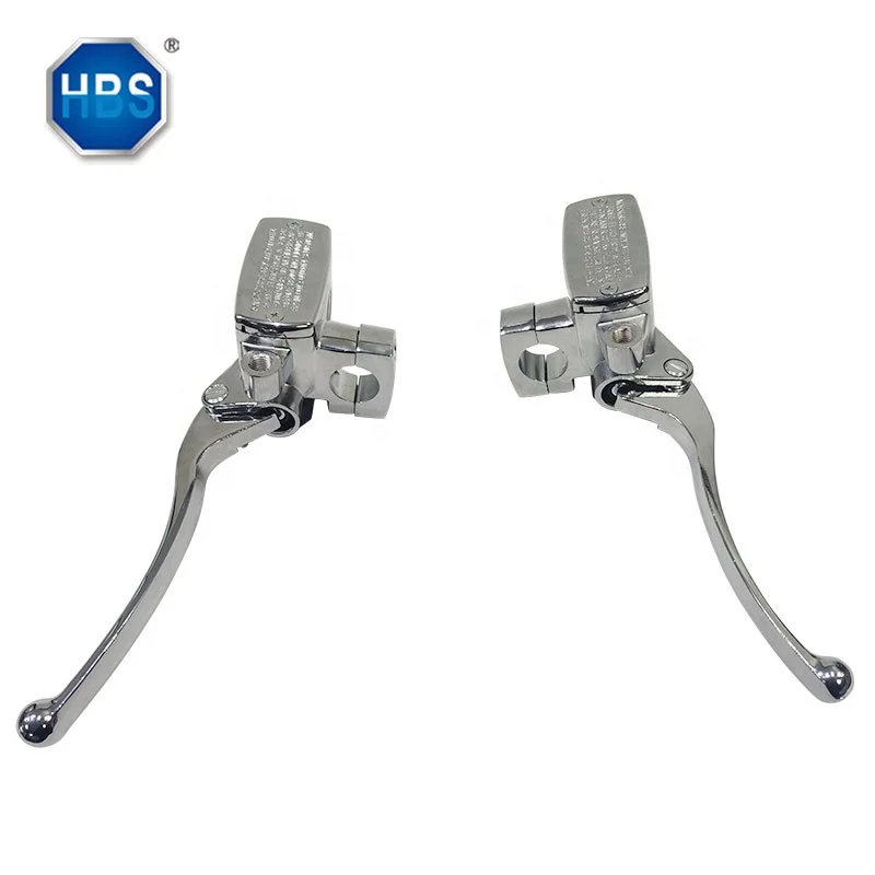 S-uzuki K-awasaki Y-amaha H-onda OEM# 53175-MRI-671 Chrome Front Left & Right Hand Brake Master Pump