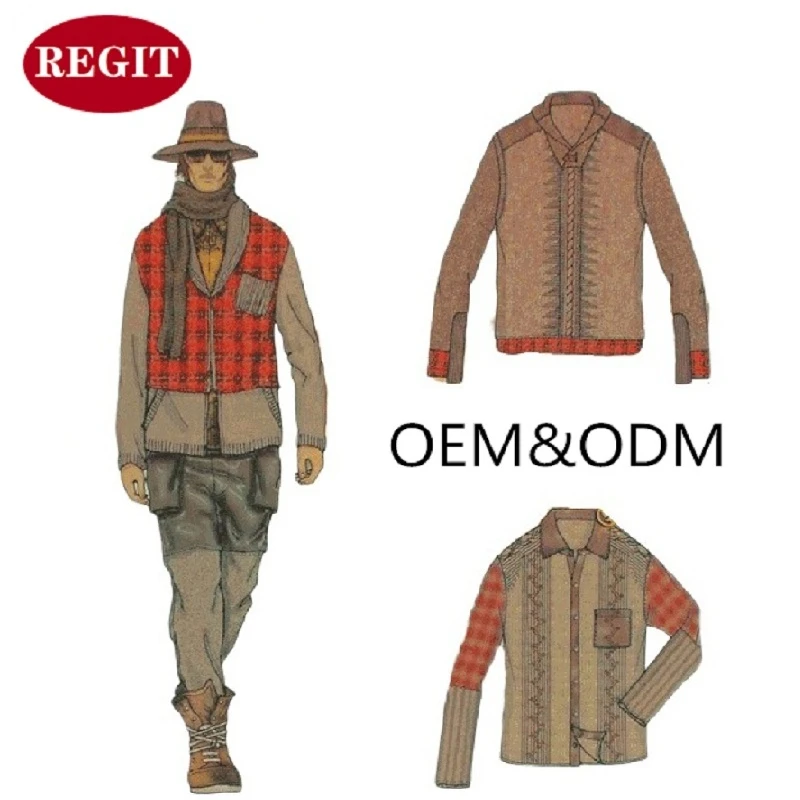  OEM & ODM фабрика индивидуальные Инженерные чертежи образец одежды женский вязаный свитер жилет маленькая партия обработки