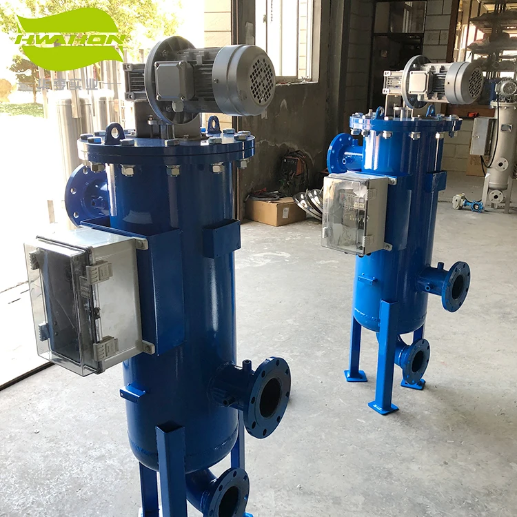 Industry carbon steel automatic backflush self cleaning  irrigation filter for Water Treatment Equipment