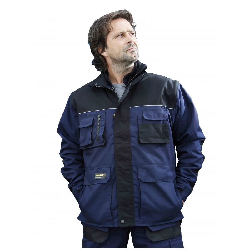 
Customize Men vest Interactive Bodywarmer double wear Waistcoat detachable sleeves Multi Pockets 