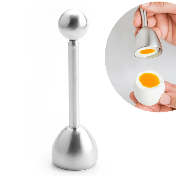 Amazon Best Seller Home Kitchen Accessories Creative Eggs Shell Cracker Breaker Cutter 304 Stainless Steel Egg Opener