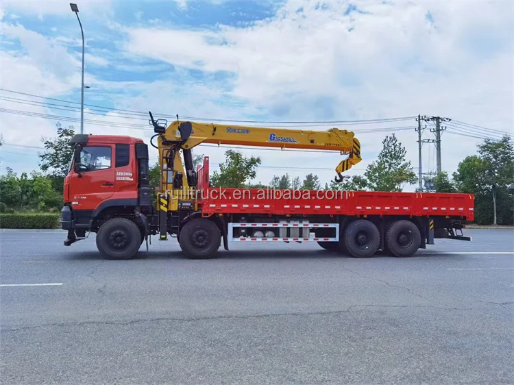 Dongfeng 8*4 Truck Lifting Double Pump Hydraulic Transmission Device