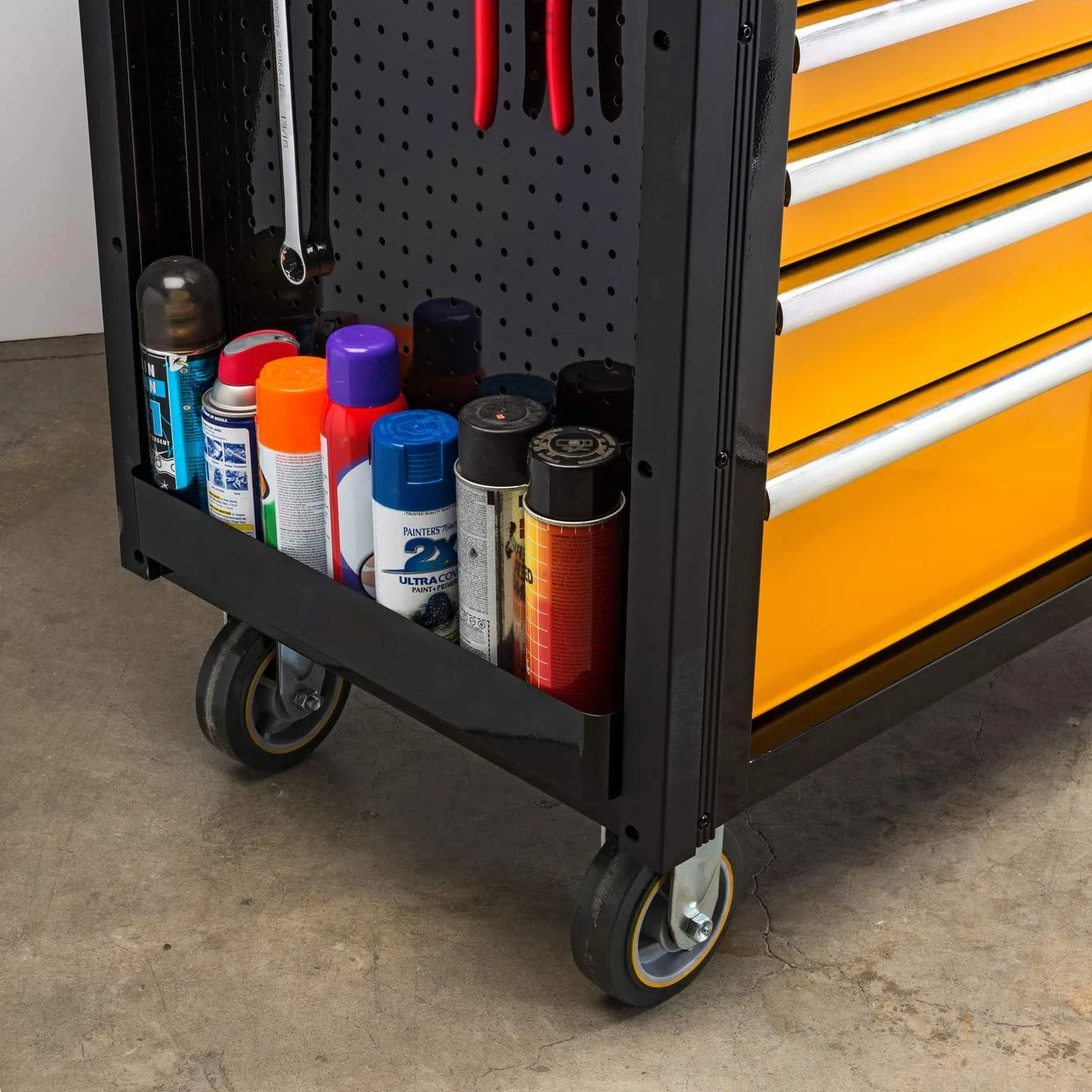 11 Drawers Rolling Tool Chest Cabinet High Capacity Tool Storage Cabinet With Wheels and Locking