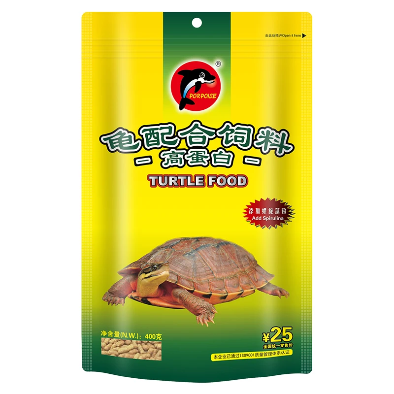 Хорошая вкусовые качества 400 г черепаха рептилии пищевая полоска для всезонного укрепления иммунитета 18 месяцев HACCP сырой натуральный