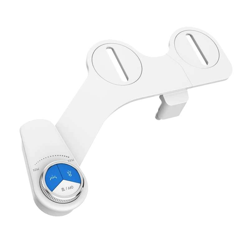 OEM/ODM Super Slim Thin Dual Wash Nozzles Non Electric Mechanical WC Vaginal Wash Bidet Toilet