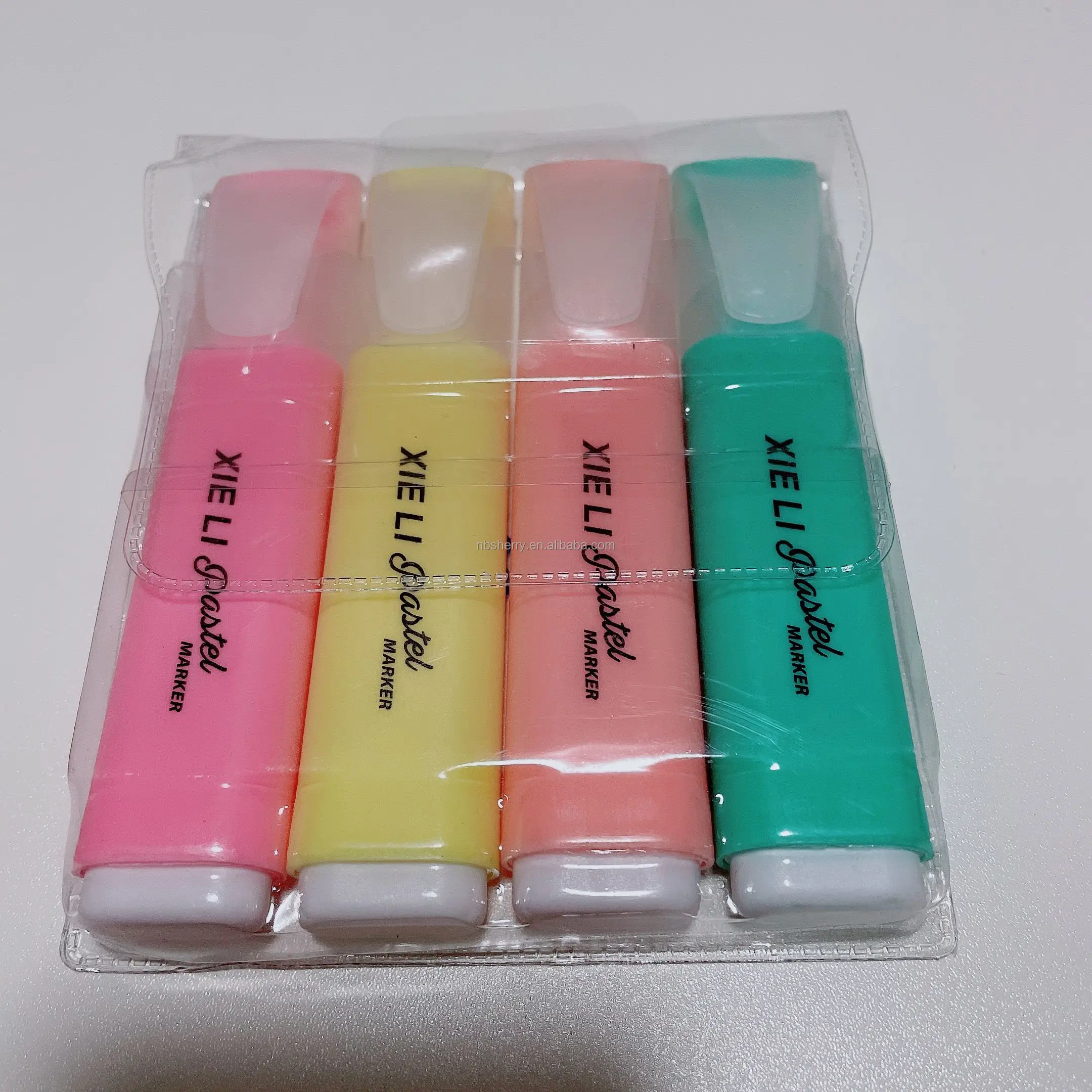 Factory hot sale many style shape highlighter marker pen