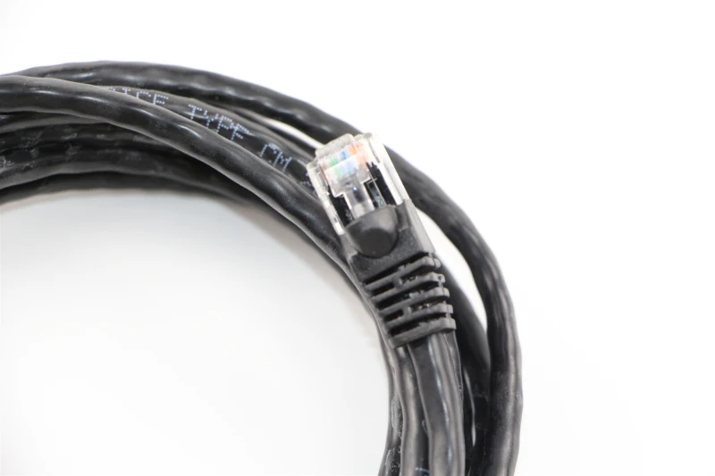 XXD promoting 10ft 24awg in stock CAT5E UTP Black patch cord cable with rj45