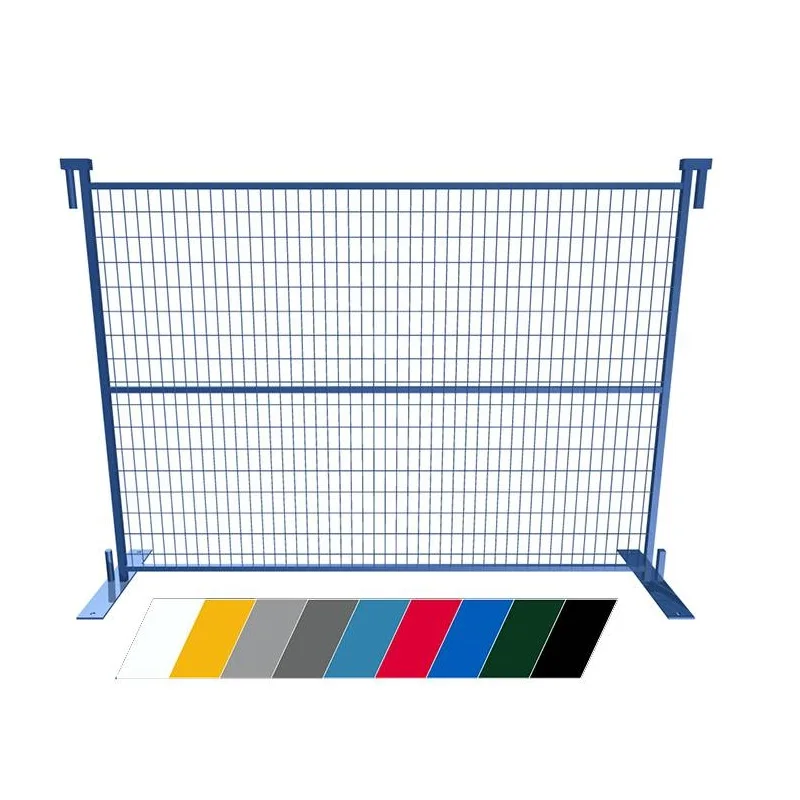 DDP High quality canada standard wire mesh construction site temporary fence panels