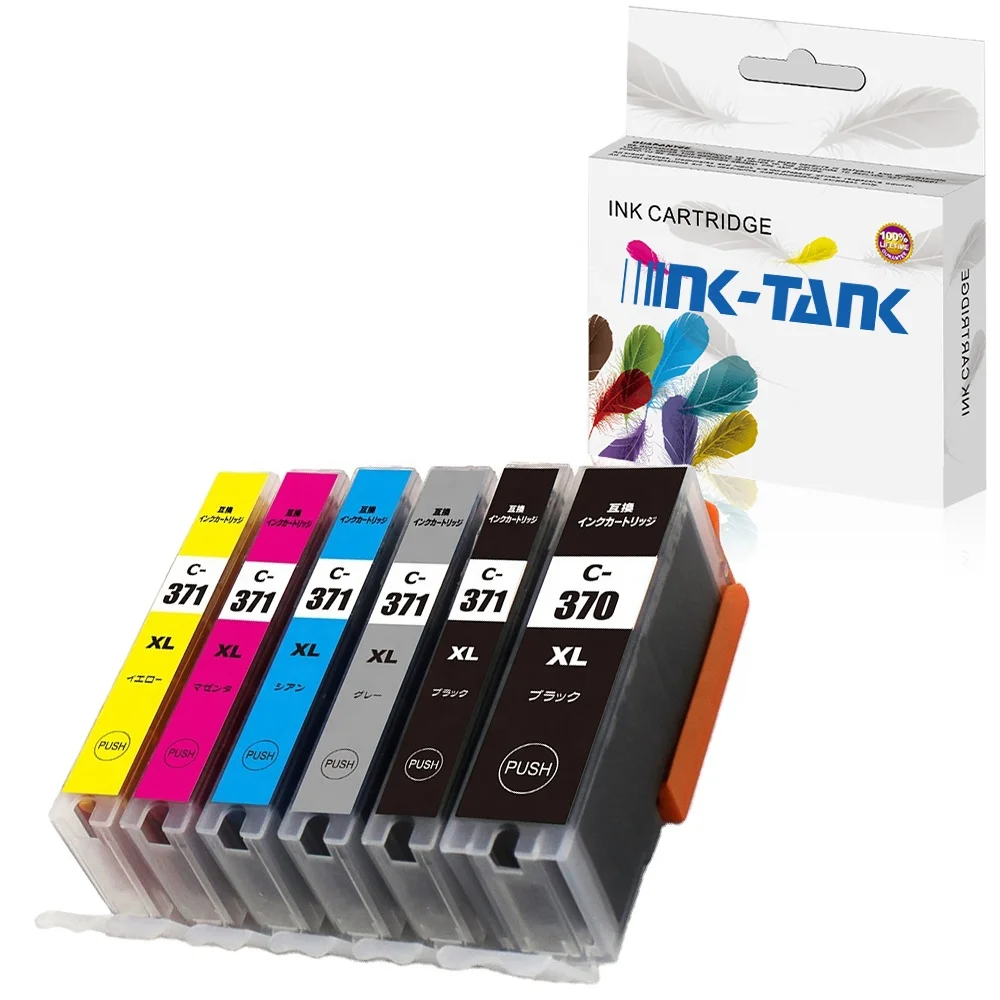 INK-TANK BCI-370 BCI-371 BCI370 BCI371 BCI 370 371 Премиум Совместимый струйный картридж для Canon PIXUS MG5730 MG6930 принтер