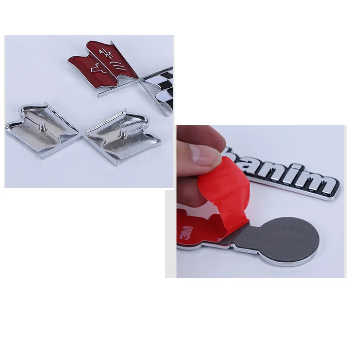 Hot sales ABS plastic car sticker car emblem with good price