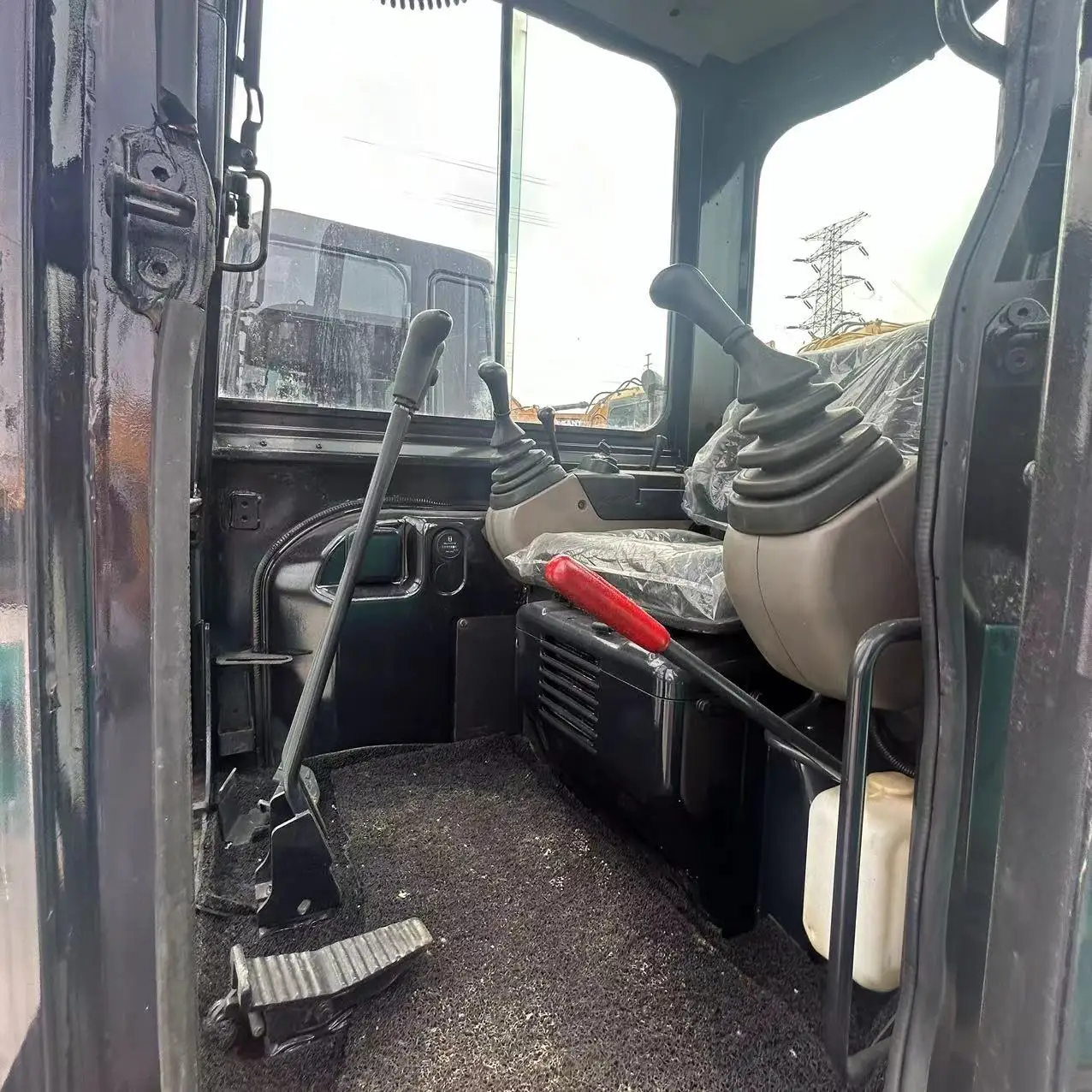 Оригинальная японская хорошо защищенная б/у Kobelco SK55 с функцией работы сверху SK210/SK200 высокопроизводительной и приятной системой двигателя