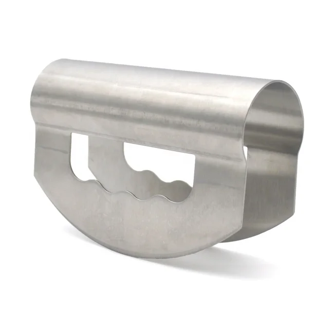 Stainless Steel Manuel Dough Cutter Blade Spinner Vegetable Salad Chopper Knife